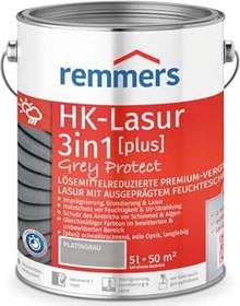 Remmers HK-Lasur 3in1 Grey-Protect platingrau, 5l