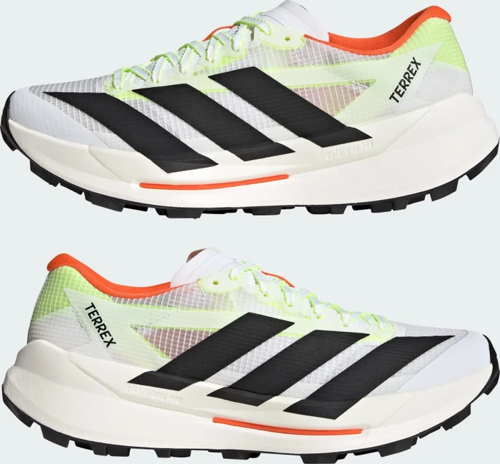 adidas Terrex Agravic TT cloud white/core black/impact orange (Herren)