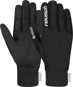 Reusch Karayel Windstopper Handschuhe schwarz/silber