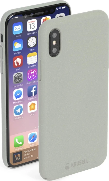 Krusell Sandby für Apple iPhone X beige