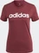 adidas Loungewear Essentials Slim Logo T-Shirt kurzarm shadow red/white (Damen) Vorschaubild