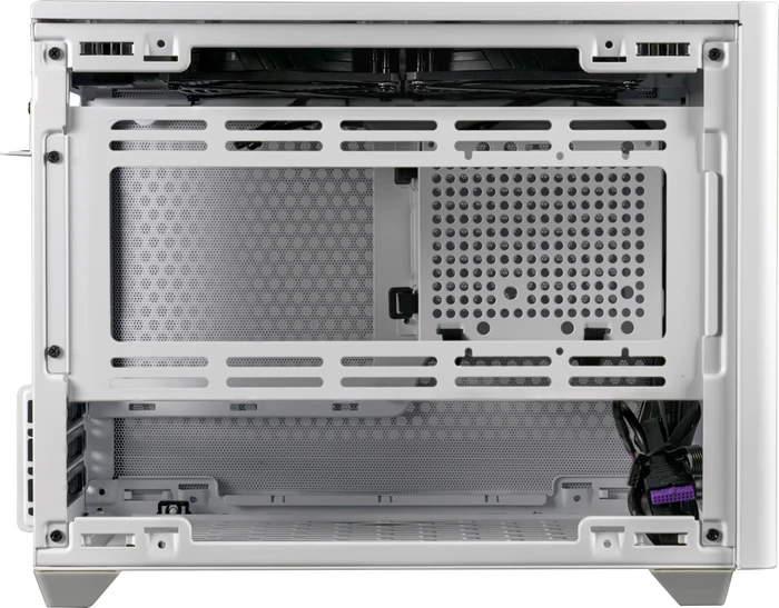 Cooler Master MasterBox NR200P, weiß, Glasfenster, Mini-ITX