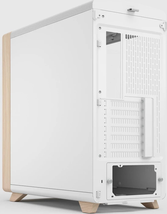 Fractal Design Summit Chalk White TG Clear, Glasfenster