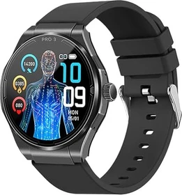 Knauermann Pro 3 (2024) rund mit Silikonarmband schwarz