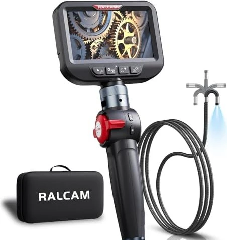 Ralcam H408B Akku-Inspektionskamera inkl. Koffer + Akku 2.6Ah