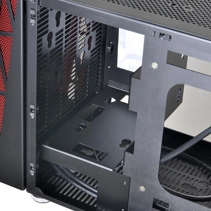 Lian Li PC-Q17WX schwarz, Acrylfenster, Mini-ITX