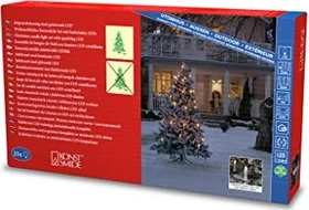 Konstsmide Topbirnen Lichterkette LED 25x bernstein