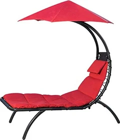 Vivere Dream Lounger Gartenliege cherry red