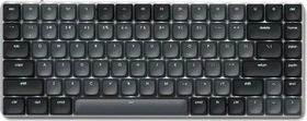 Satechi SM1 Slim Mechanical Backlit BT Keyboard, Dark, grau/schwarz, low-profile BROWN Switches, USB/Bluetooth, ND