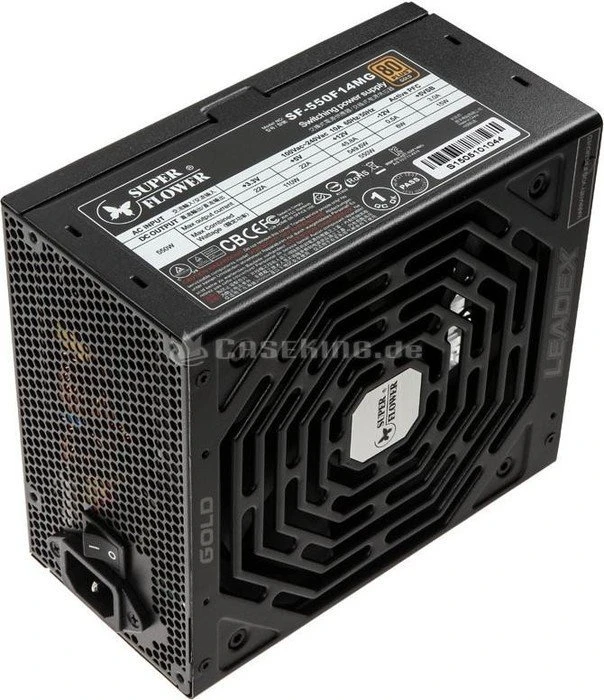 Super Flower Leadex Gold schwarz 550W, ATX 2.3