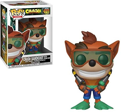 FunKo Pop! Games - Crash Bandicoot - Crash Bandicoot with Scuba Gear