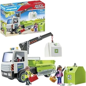 playmobil City Action Altglas LKW mit Container
