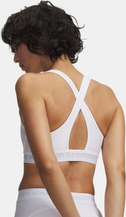 Under Armour Armour Mid Crossback Sport-BH white/halo gray (Damen)
