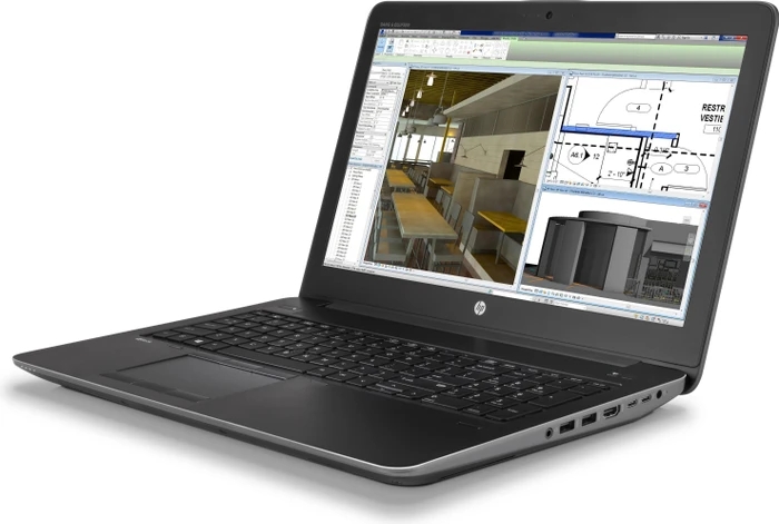 HP ZBook 15 G4, Core i7-7820HQ, 16GB RAM, 512GB SSD, Quadro M2200, DE