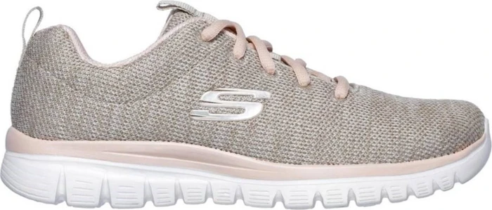 Skechers Graceful Twisted Fortune natur/rosa (Damen)