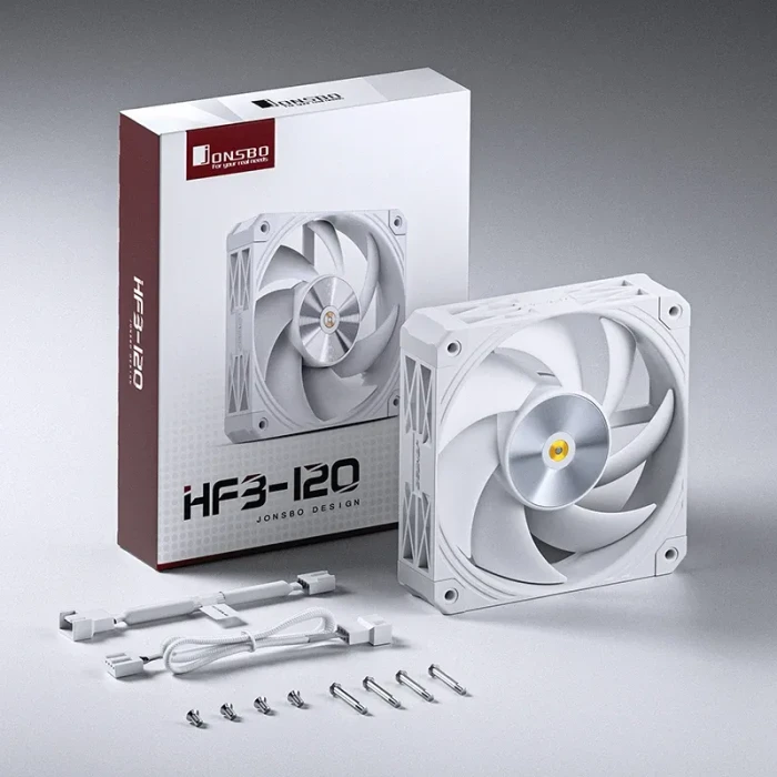 Jonsbo HF3-120W, weiß, 120mm