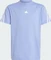 adidas Future Icons 3-Streifen T-Shirt kurzarm blue spark/white (Junior) Vorschaubild