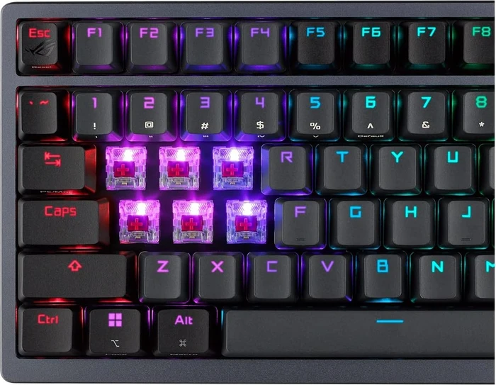 ASUS ROG Azoth Wireless Gaming Keyboard, PBT, hot-swap, ROG NX RED, USB/Bluetooth, ES
