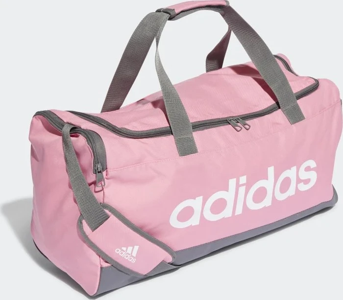 adidas Essentials Logo Duffelbag Medium Sporttasche bliss pink/grey four/white