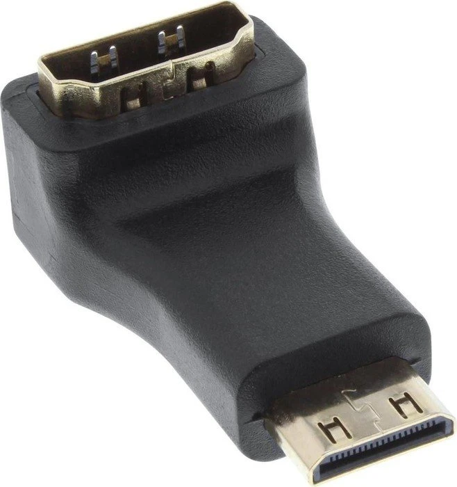 InLine HDMI [Buchse] auf Mini-HDMI [Stecker] Adapter gewinkelt oben