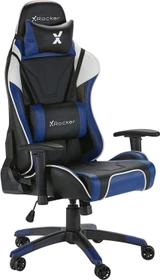 X Rocker Agility Esports Gamingstuhl, blau/schwarz