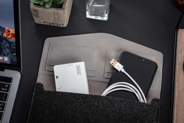 Digitus Multiport Travel Dock silber, USB-C 3.0 [Buchse]