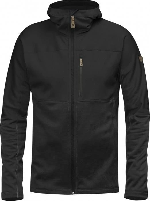 Fjällräven Abisko Trail Fleece Jacke schwarz (Herren)