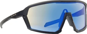 Demon Gravel matt black/blue gold mirrored photochromic