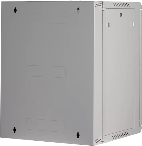 Rockstable 19" Wandschrank 12HE, Sicherheitsglastür, IP2X, weiß, 600mm tief