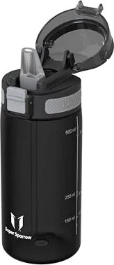Super Sparrow Tritan Trinkflasche 500ml schwarz