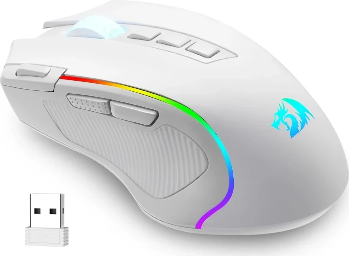 Redragon Predator M612 Pro RGB, weiß, USB