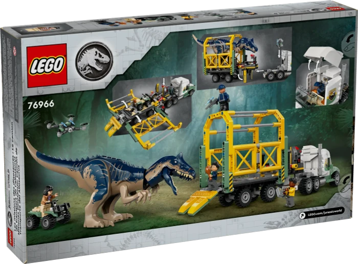 LEGO Jurassic World - Dinosaurier-Missionen: Allosaurus-Transporter