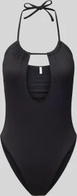 Calvin Klein Monogram Texture Badeanzug pvh black (Damen)