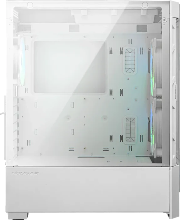 Cougar Duoface RGB White, weiß, Glasfenster