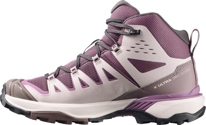 Salomon X Ultra 360 Edge Mid GTX huckleberry/silver cloud/concord grape (Damen)