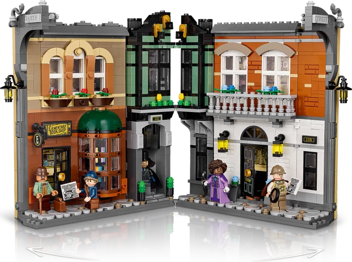 LEGO Icons - Sherlock Holmes: Bücherstütze