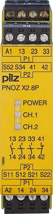 Pilz PNOZ X2.8P C 24VACDC 3n/o 1n/c