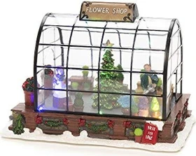 Konstsmide Motiv Szenerie Blumenladen LED 5x mehrfarbig