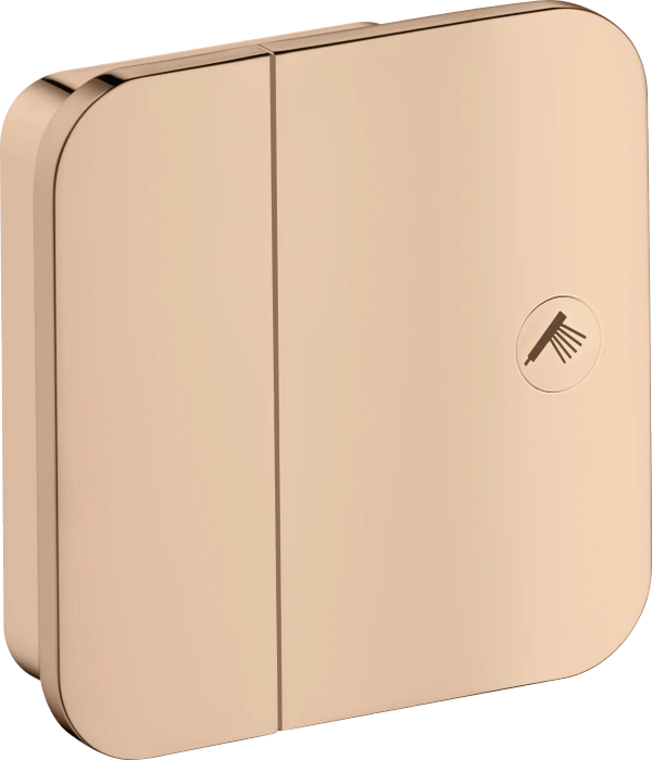 Hansgrohe AXOR One Absperrventil Unterputz polished red gold