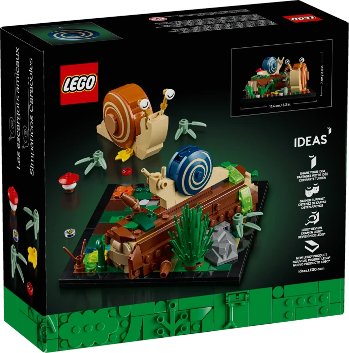 LEGO Ideas - Niedliche Schnecken