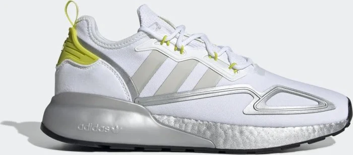 adidas ZX 2K Boost cloud white/grey one/acid yellow (Herren)
