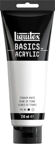 Liquitex Basics Acrylic titanium white, 250ml