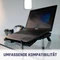 Klim Wind Laptop Cooling Pad, Notebook-Stand/Notebook-Kühler 11-19", schwarz/blau Vorschaubild