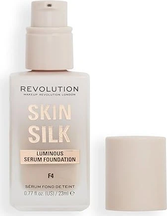 Revolution Beauty Skin Silk Radiant Satin Serum Foundation F4, 23ml
