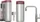 Quooker Flex Combi+ voll-edelstahl (2.2+XRVS)