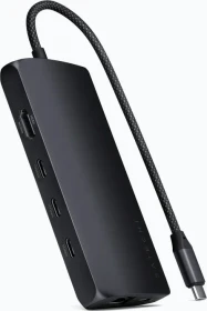 Satechi 8-in-1 Multiport Adapter, Midnight, USB4 [Stecker] (ST-P8KED)