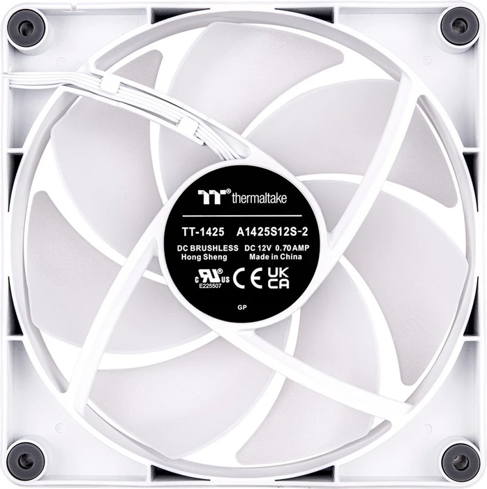 Thermaltake CT120 ARGB Sync Snow White, weiß, 120mm, 2er-Pack