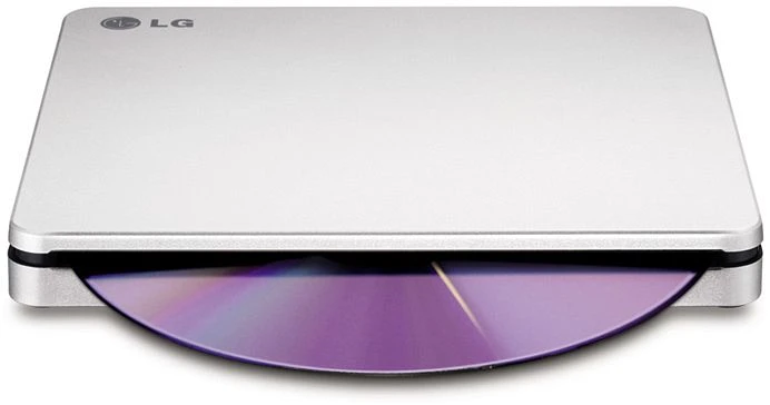 Hitachi-LG Data Storage GP70NS50, SlimLine silber, USB 2.0