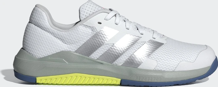adidas Dropset Base cloud white/matte silver/wonder sage (Damen)