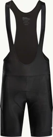 Jack Wolfskin Morobbia Bib Shorts Fahrradhose kurz schwarz (Herren)